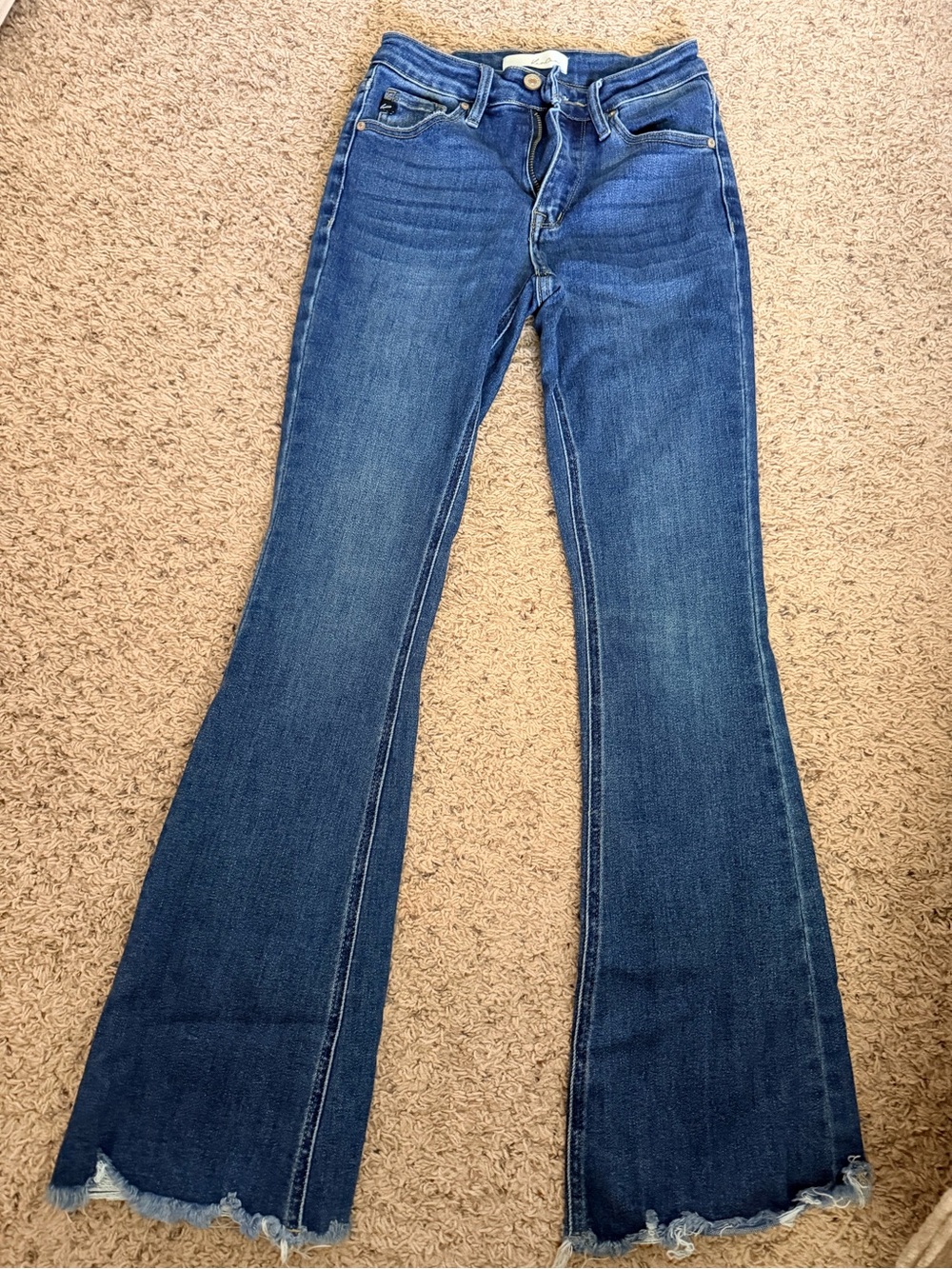 KanCan Dark Blue Flare Jeans